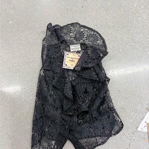 Black Lace Top